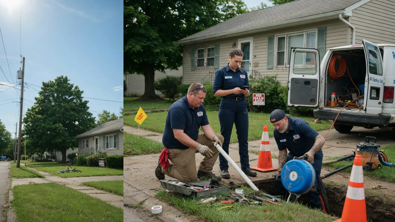 Sewer Line Repair in Fayette City, PA near me